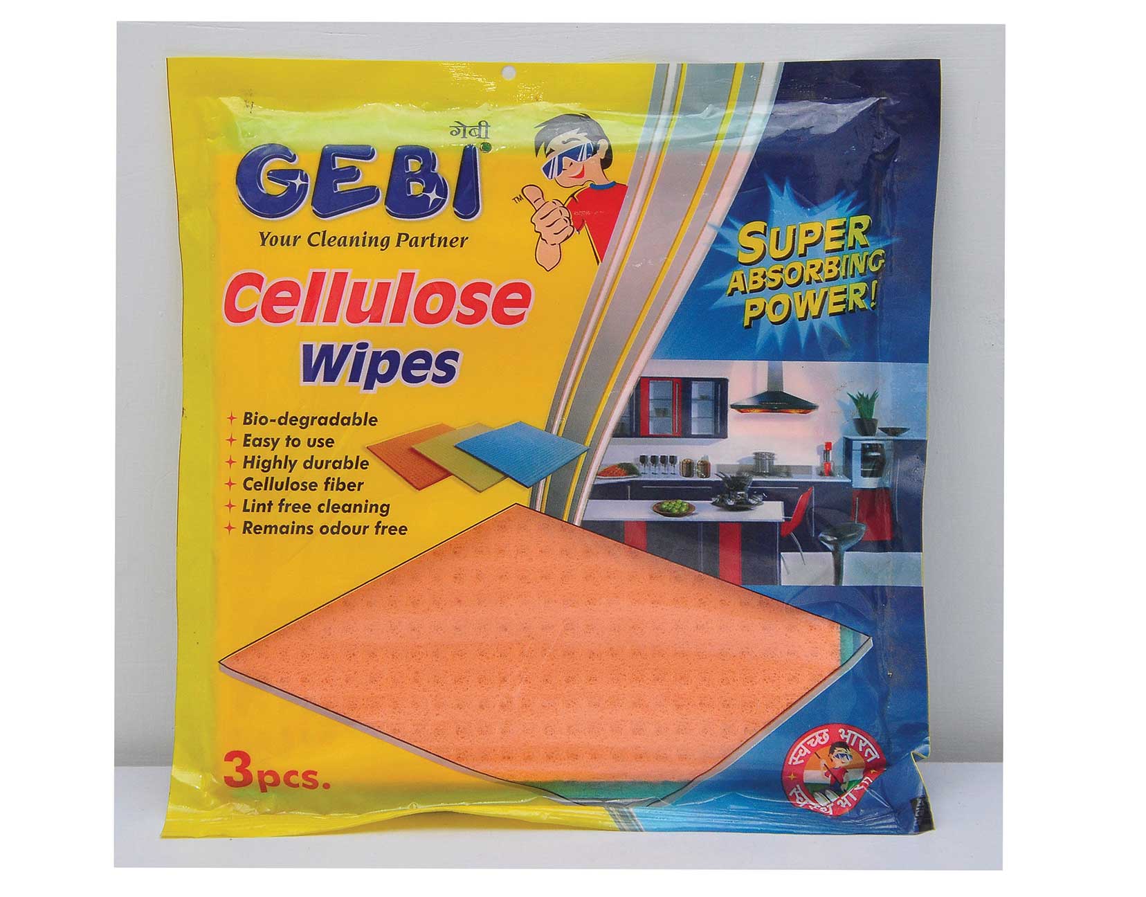062 || CELLUOSE WIPERS (3PCS)